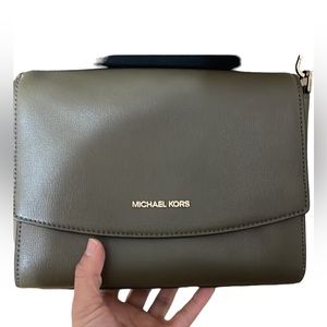 MK olive green crossbody